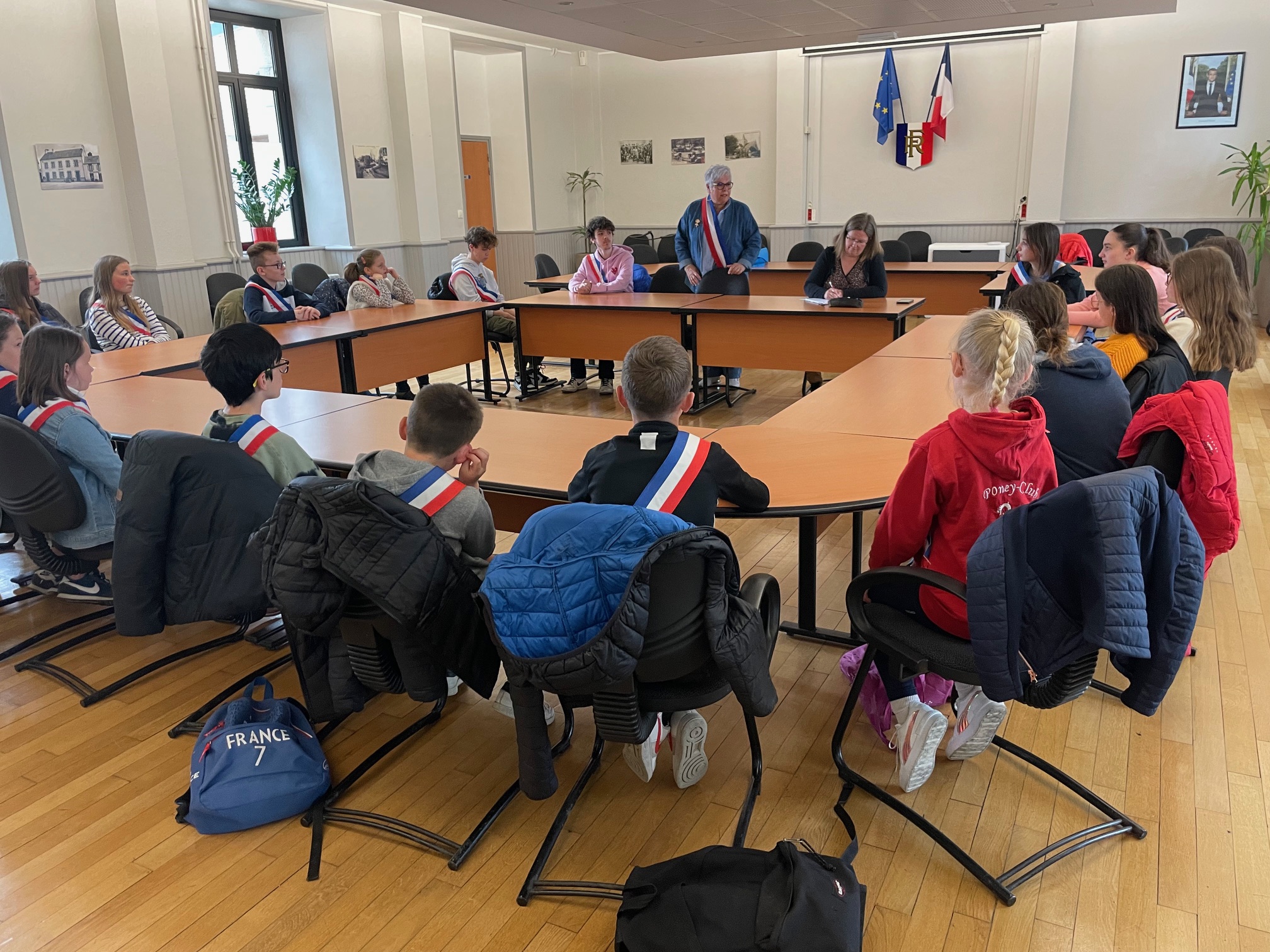 Le conseil municipal des jeunes de Lanmeur